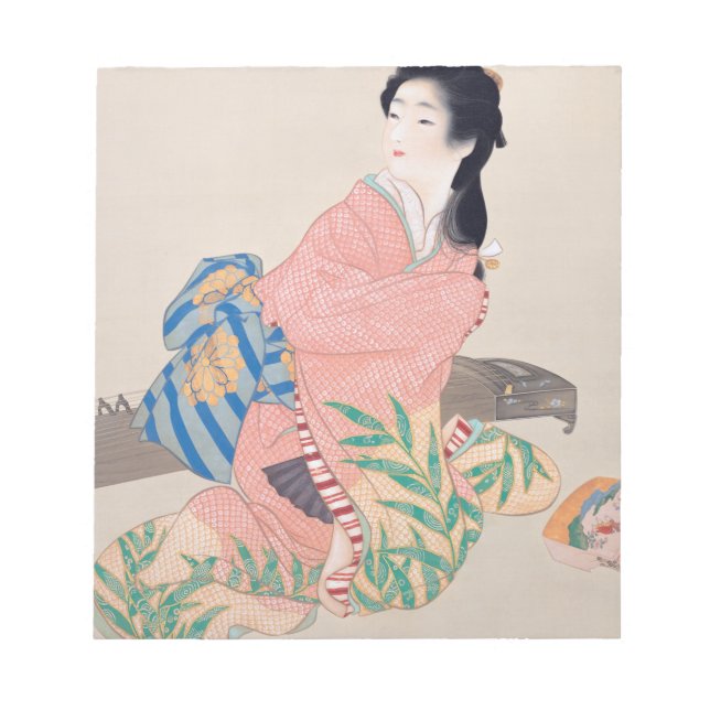 Bloc-note Fille Miyuki (Belle Dame Japonaise) (Asiatique) (Devant)