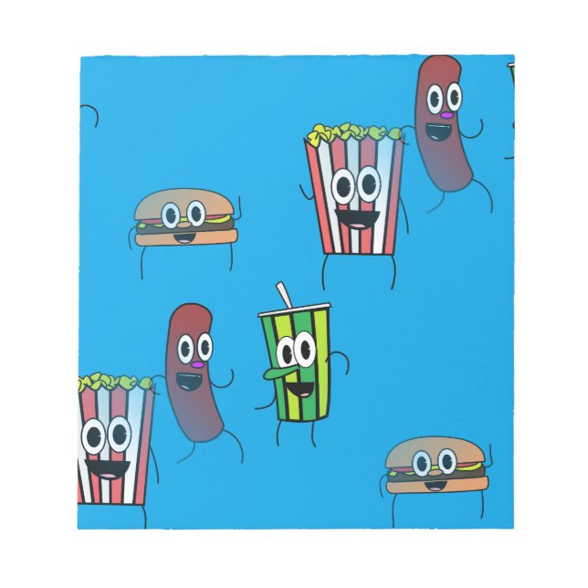 Bloc-note film popcorn (Devant)