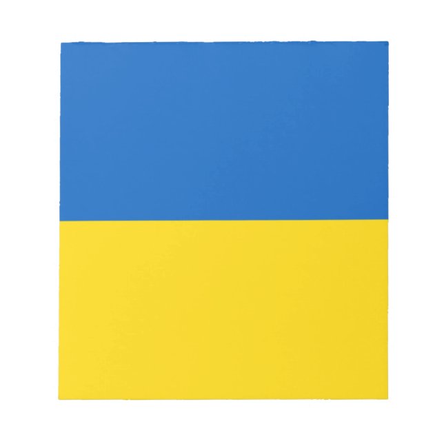 Bloc-note Flag of Ukraine (Devant)