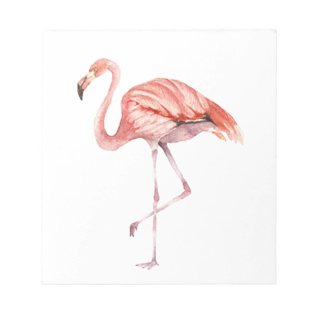 Bloc-note Flamant rose rose (Devant)
