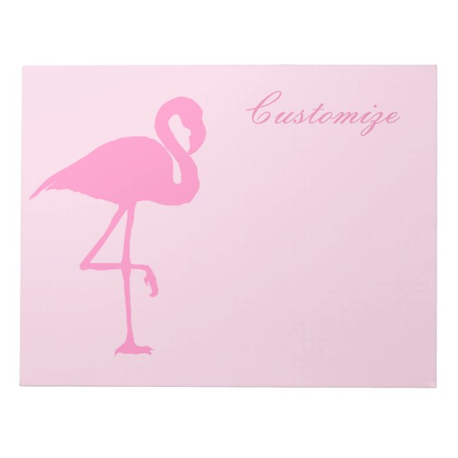 Bloc-note Flamant rose rose Thunder_Cove (Devant)