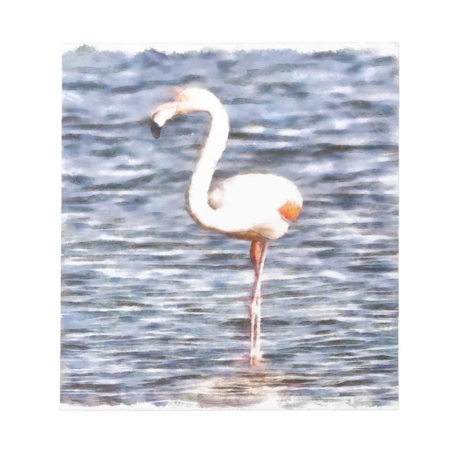 Bloc-note Flamant rose sauvage (Devant)