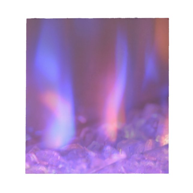 Bloc-note Flammes brûlantes (Devant)