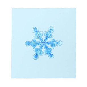 Bloc-note Flèche de neige Blue Winter