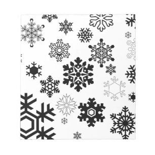 Bloc-note Flèches noires et blanches