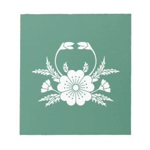 Bloc-note Fleur de cerisier en forme de crabe (EDO)