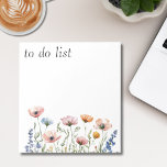 Bloc-note Fleur sauvage aquarelle<br><div class="desc">Capturez vos pensées avec style grâce à notre Bloc-notes Fleur sauvage Watercolor personnalisé, un magnifique mélange d'élégance et de fonctionnalité. Doté d'un design fleur sauvage d'aquarelle délicat, ce bloc-notes apporte une touche de beauté naturelle à vos notes quotidiennes, à vos listes de choses à faire ou à vos activités de...</div>