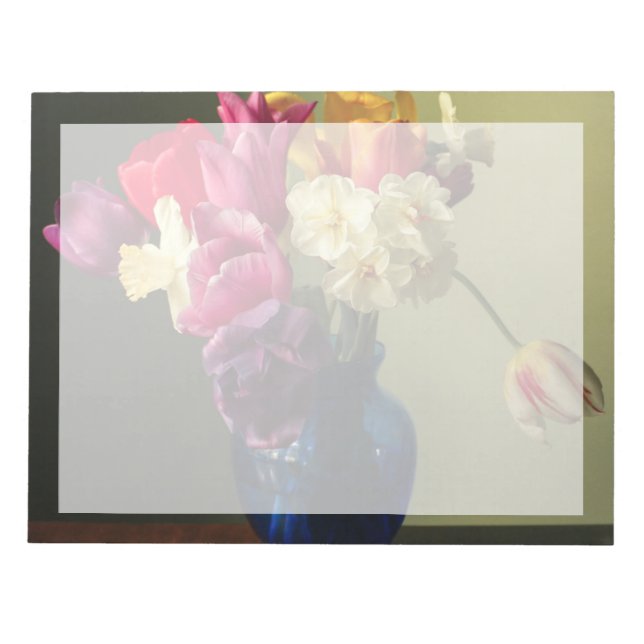 Bloc-note Fleurs | Bouquet de fleurs de printemps (Devant)
