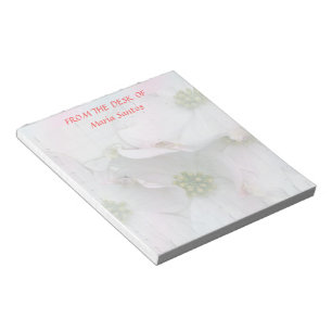 Bloc-note Fleurs de bois de chien de l'Est - Cornus florida