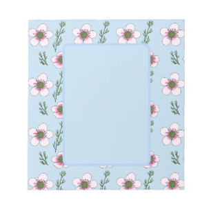 Bloc-note Fleurs de Manuka