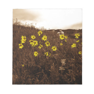 Bloc-note Fleurs de soleil