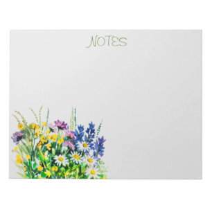 Bloc-note Fleurs d'été sauvages