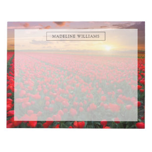 Bloc-note Fleurs Jardin botanique Hollande