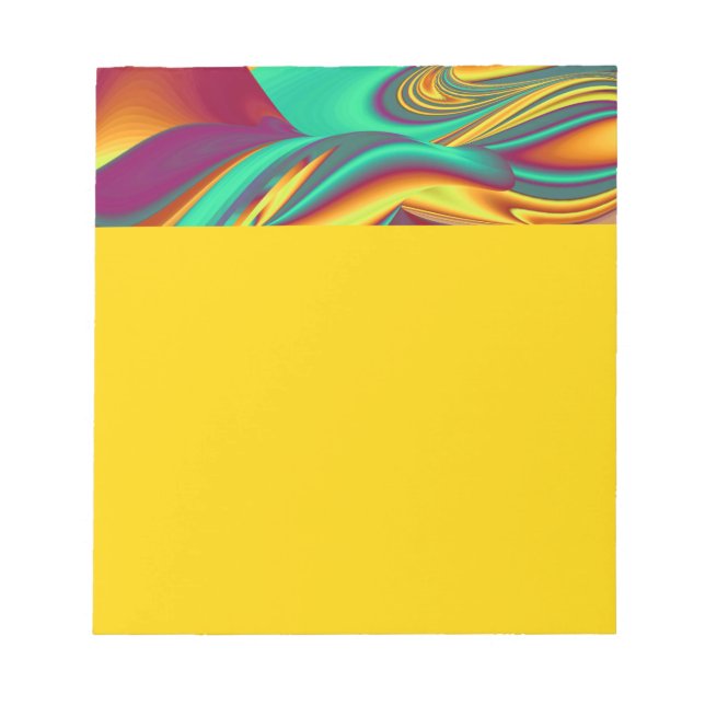 Bloc-note Fleurs Magiques de Printemps Eté Automne (Devant)