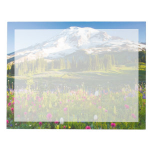 Bloc-note Fleurs   Mt. Rainier Fleurs sauvages