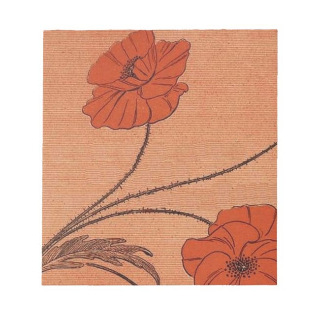 Bloc-note Fleurs sauvages (Devant)