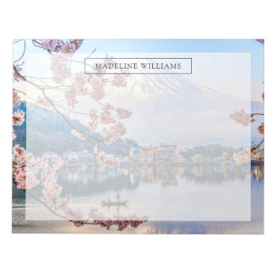 Bloc-note Fleurs Spring Cherry Blossoms Japon