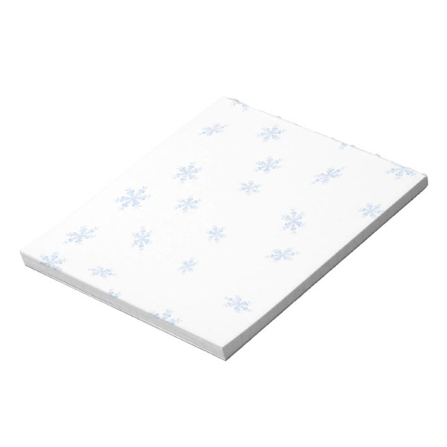 Bloc-note Flocon de neige (Tourné)