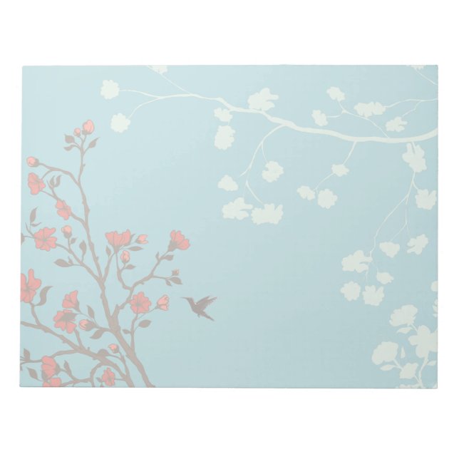 Bloc-note Floral moderne 2 Mariage (Devant)
