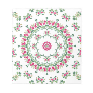 Bloc-note Floral ornament