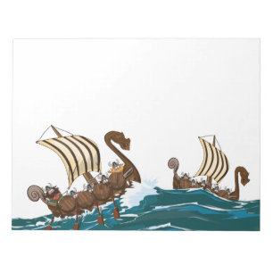 Bloc-note Flotte d'invasion Viking