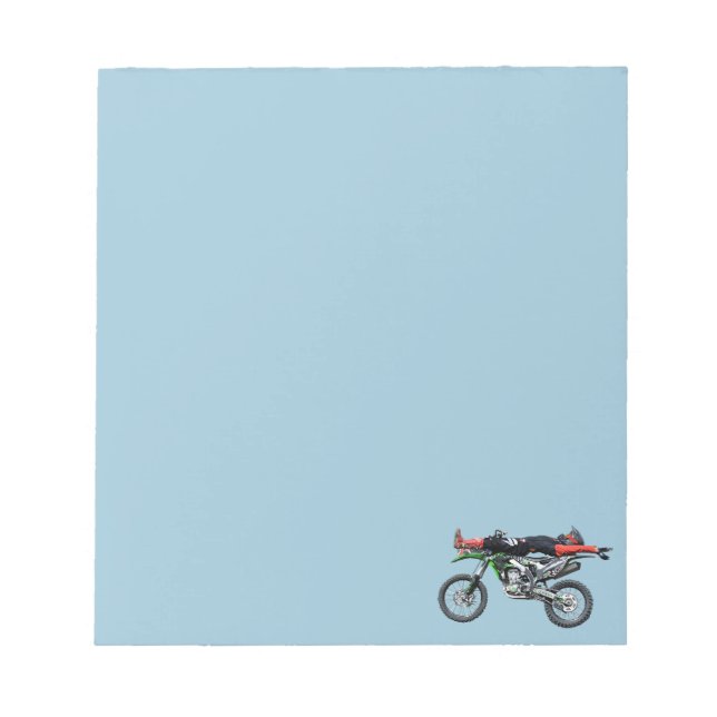 Bloc-note FMX - Stunt III de motocross aérien libre (Devant)