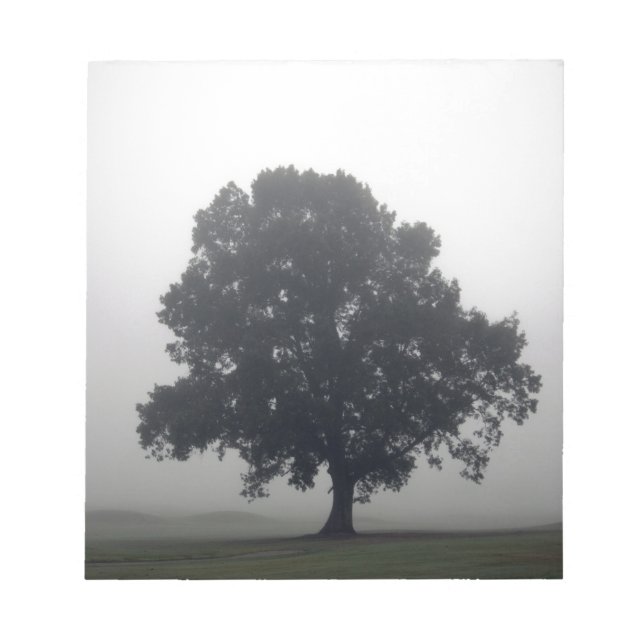 Bloc-note Foggy Tree (Devant)