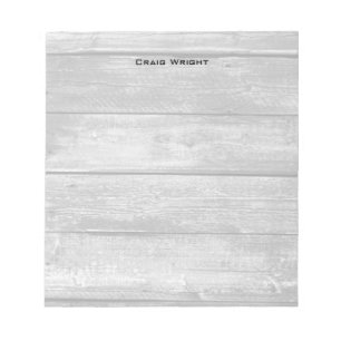 Bloc-note Fond en bois minimaliste professionnel