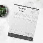 Bloc-note Formulaire de soumission professionnelle, facture<br><div class="desc">Formulaire devis d'entreprise,  facture ou bon de commande client</div>