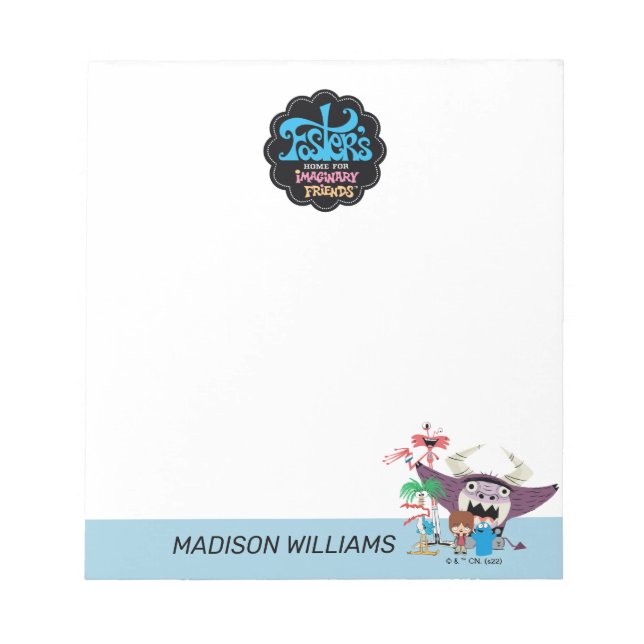 Bloc-note Foster's Home for Imaginary Friends | Bienvenue (Devant)