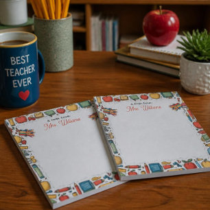 Bloc-note Fournitures scolaires pour enseignants 