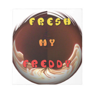 Bloc-note Frais mon feu de Freddy brûlant Hakuna Matata dans