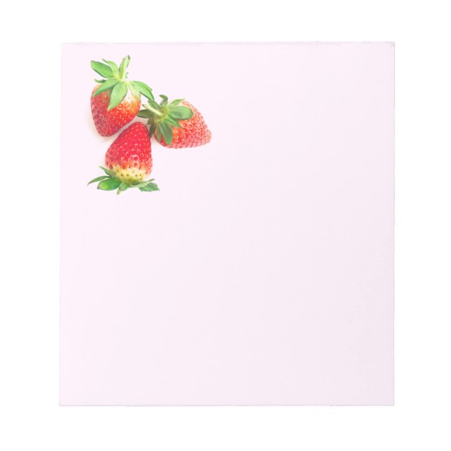 Bloc-note Fraise (Devant)