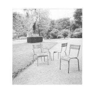 Bloc-note FRANCE, Paris : Statue du Jardin du Luxembourg de