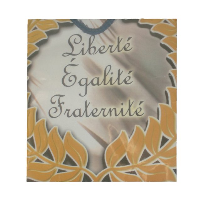 Bloc-note Fraternité pour l'égalité de liberté.png (Devant)