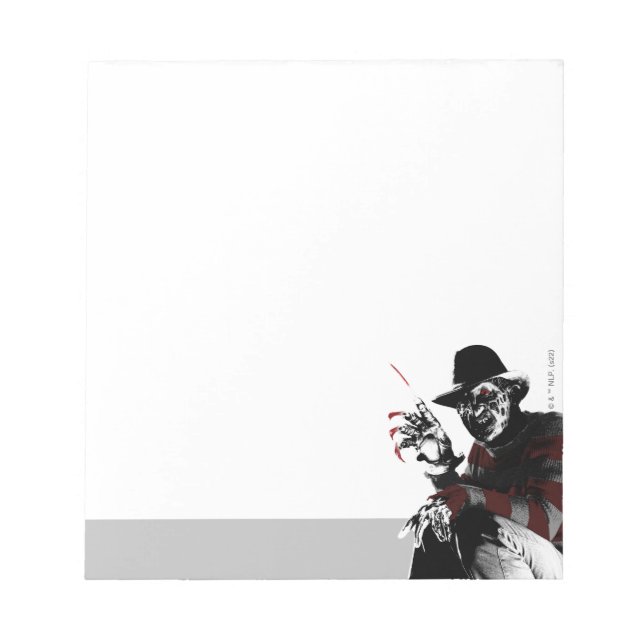 Bloc-note Freddy contre Jason | Freddy Seeing Red (Devant)