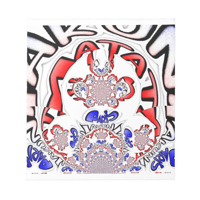 Bloc-note French Twist Hakuna Matata : Unique Mélange Cultur (Devant)