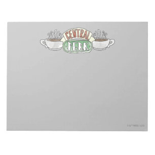 Bloc-note FRIENDS™   Logo aquarelle Central Perk