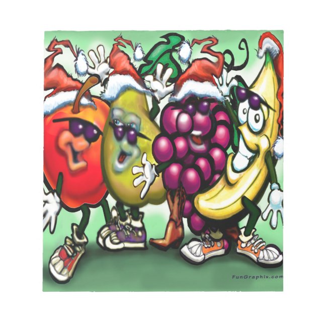 Bloc-note Fruit Noël (Devant)