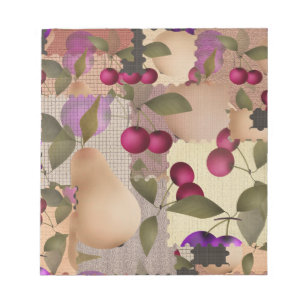 Bloc-note Fruits, patchwork