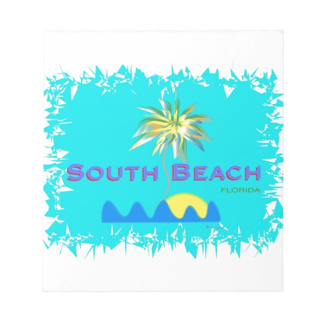 Bloc-note Fun South Beach, Floride (Devant)