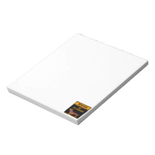 Bloc-note Funny Dachshund Amoureux des chiens Méfiez-vous de