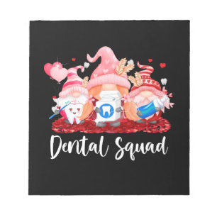 Bloc-note Funny Gnome Dental Squad Leprechaun Dentist