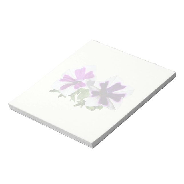 Bloc-note Garde permanente Petunias (Tourné)