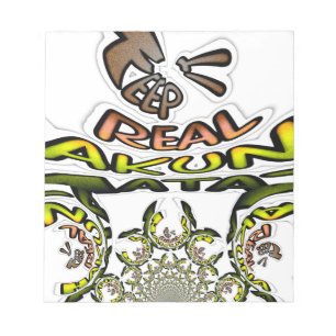 Bloc-note Gardez-le réel : Art Kaleidoscope Impression/Graph