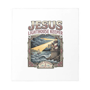 Bloc-note Gardien de phare Jésus Gardien de phare Jésus Ch