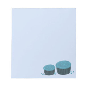 Bloc-note Gâteaux bleus