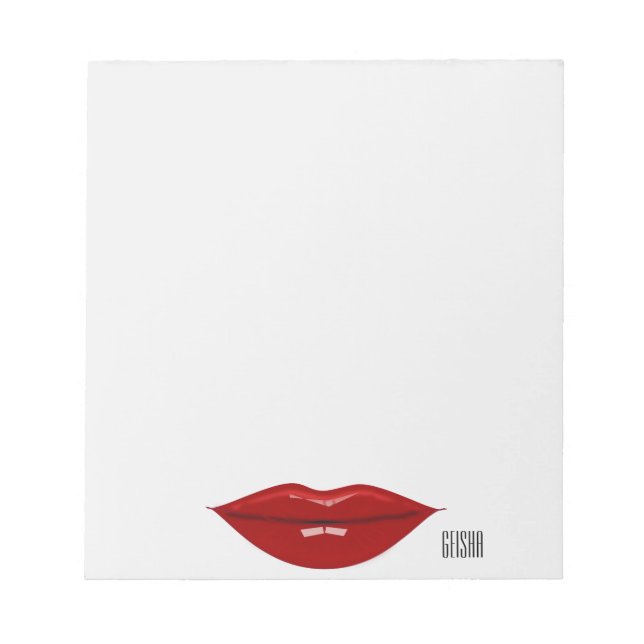 Bloc-note geisha - produits en papier (Devant)