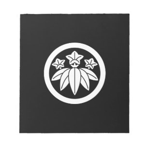 Bloc-note Gentiane de style bambou en cercle