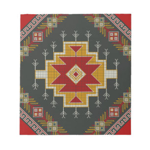 Bloc-note Géométrique vintage classique coloré mode mignon